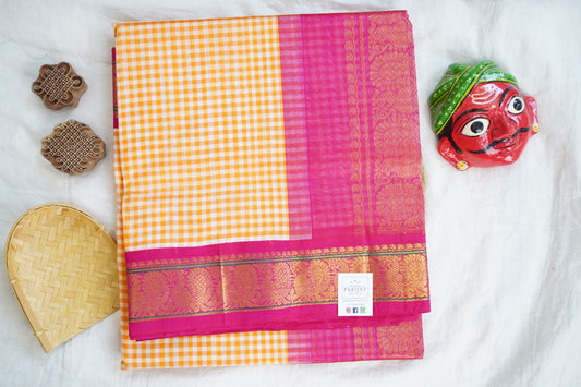 Kanchi Handloom Silk Cotton Saree PC16703