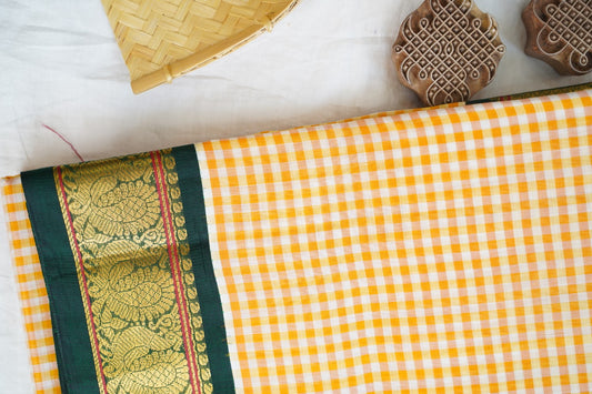 Kanchi Handloom Silk Cotton Saree PC16700