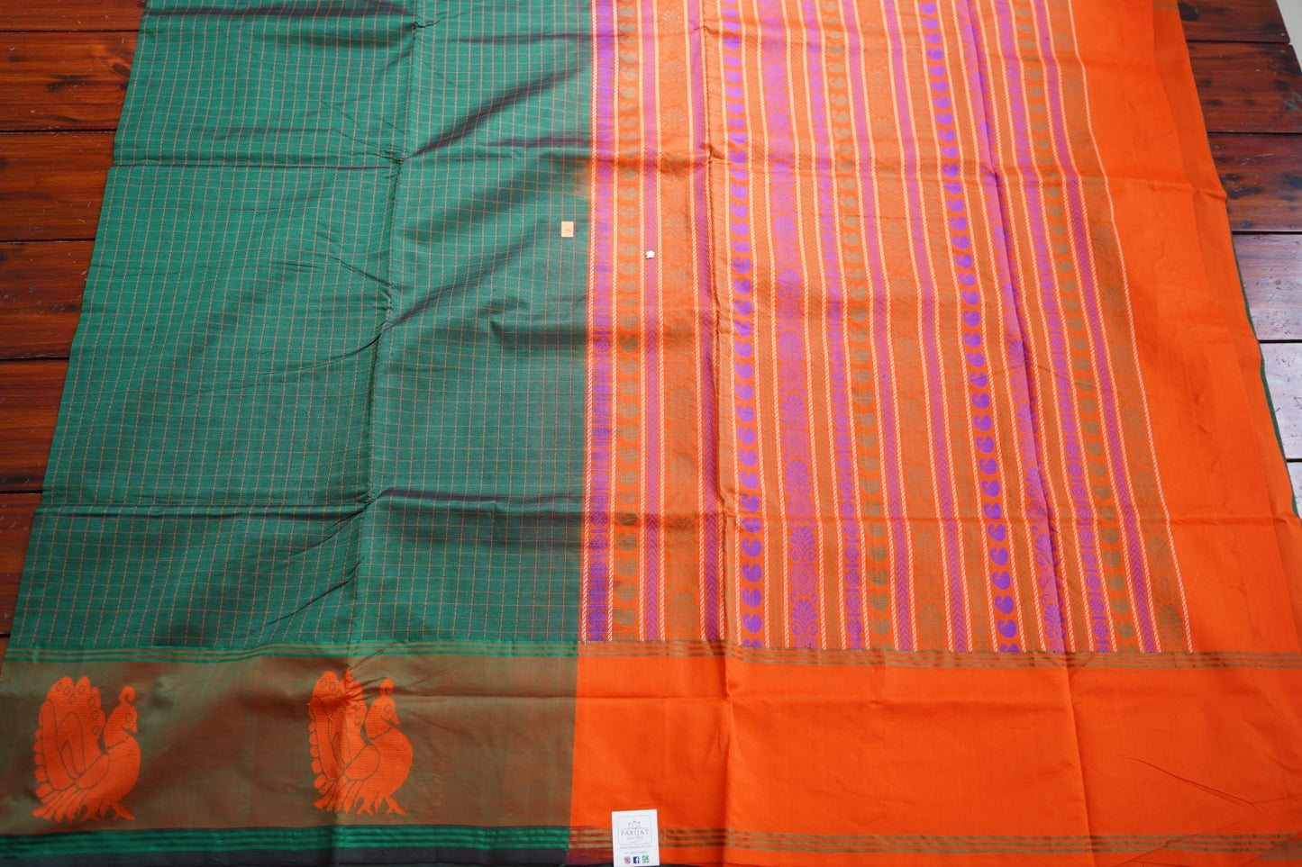 Kanchi Semi Silk Cotton Saree PC15475