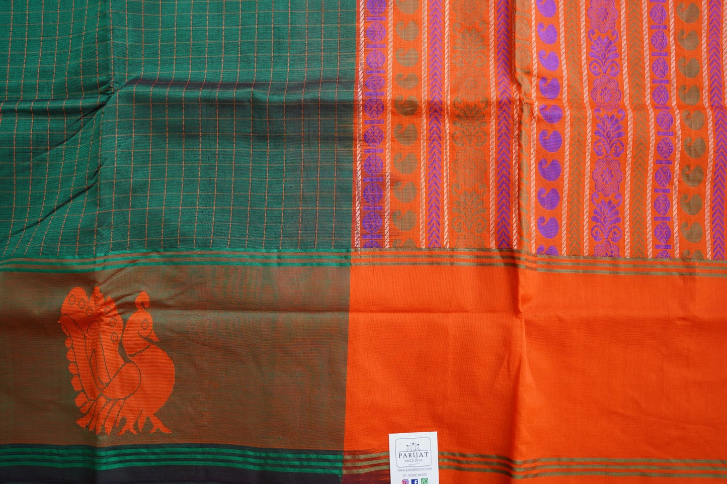 Kanchi Semi Silk Cotton Saree PC15475
