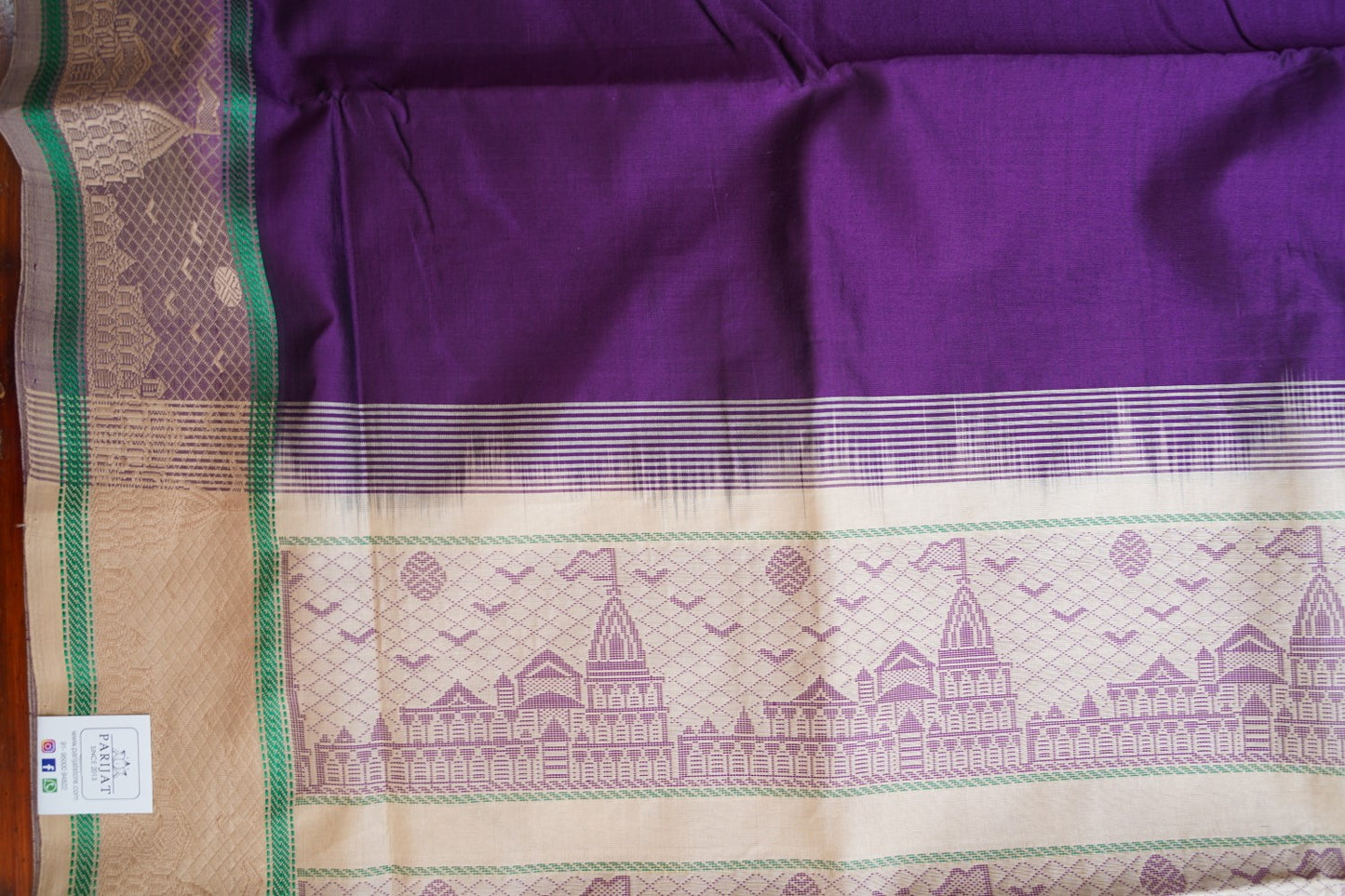 Kanchi Semi Silk Cotton Saree PC15476