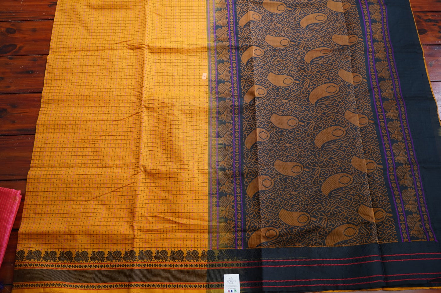 Kanchi Semi Silk Cotton Saree PC15478