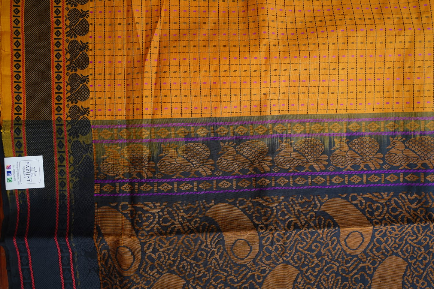 Kanchi Semi Silk Cotton Saree PC15478