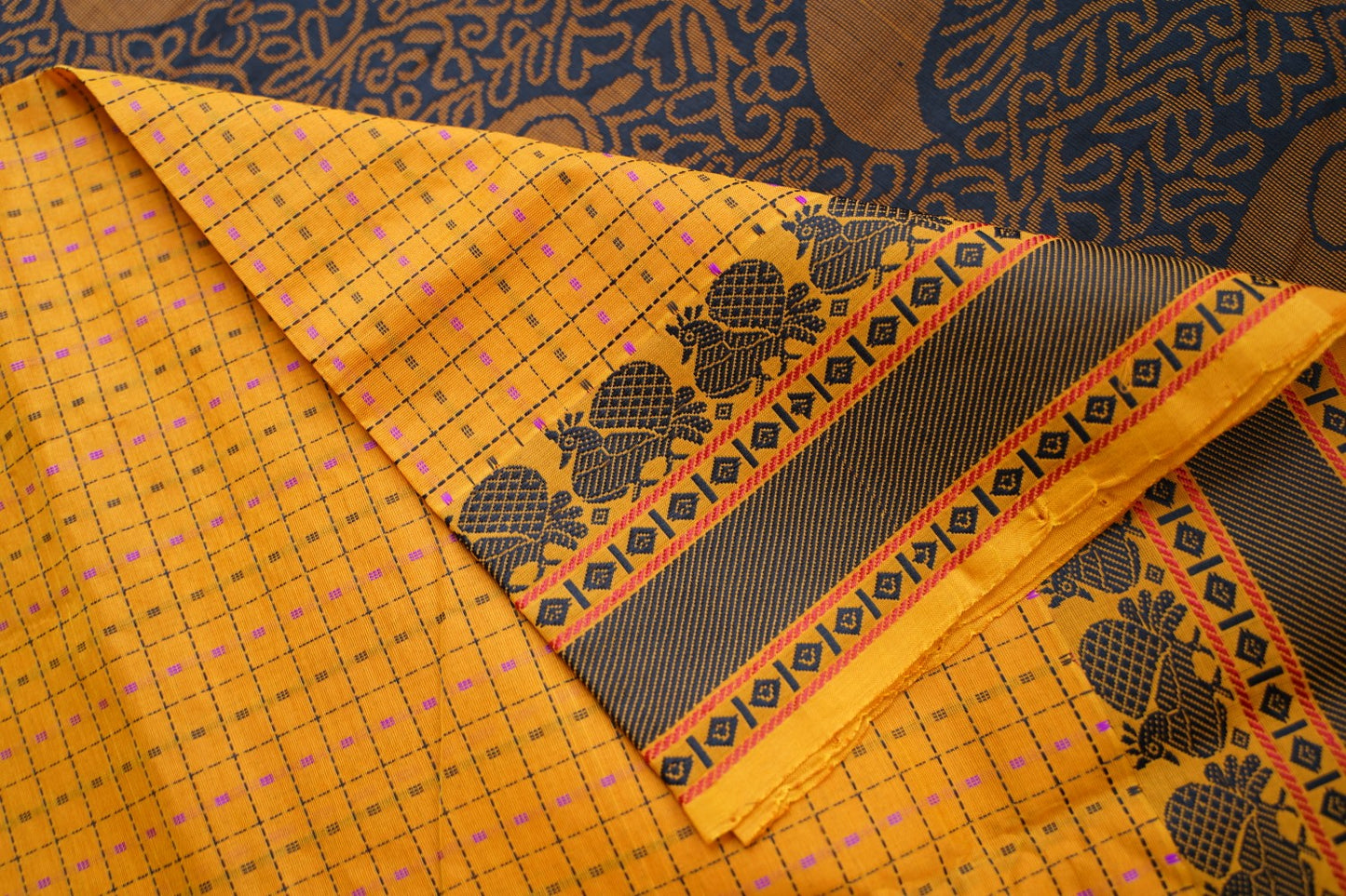 Kanchi Semi Silk Cotton Saree PC15478