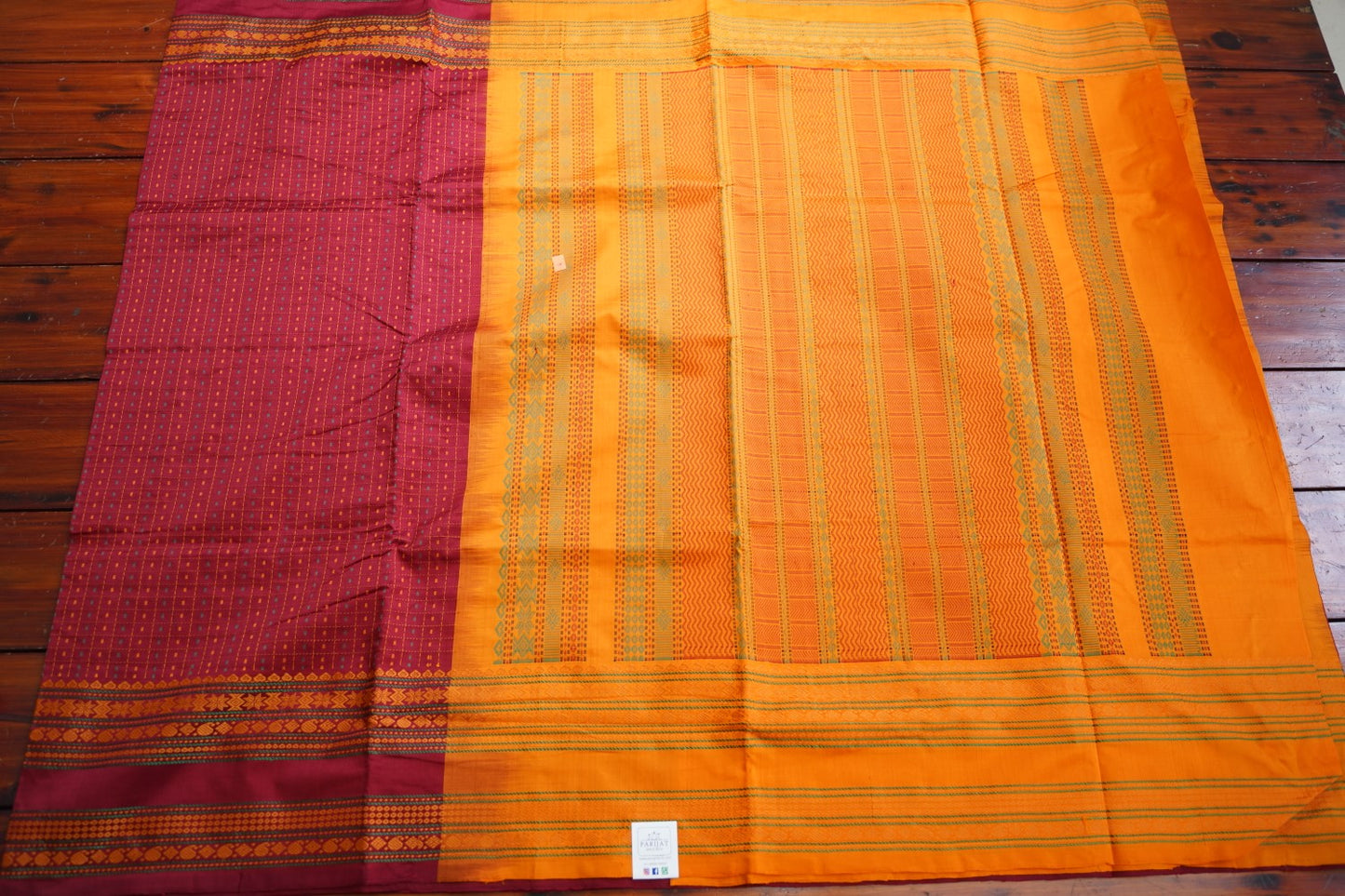 Kanchi Semi Silk Cotton Saree PC15477