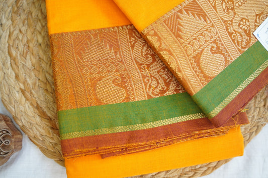 Chettinad handloom Cotton Saree Pc4070