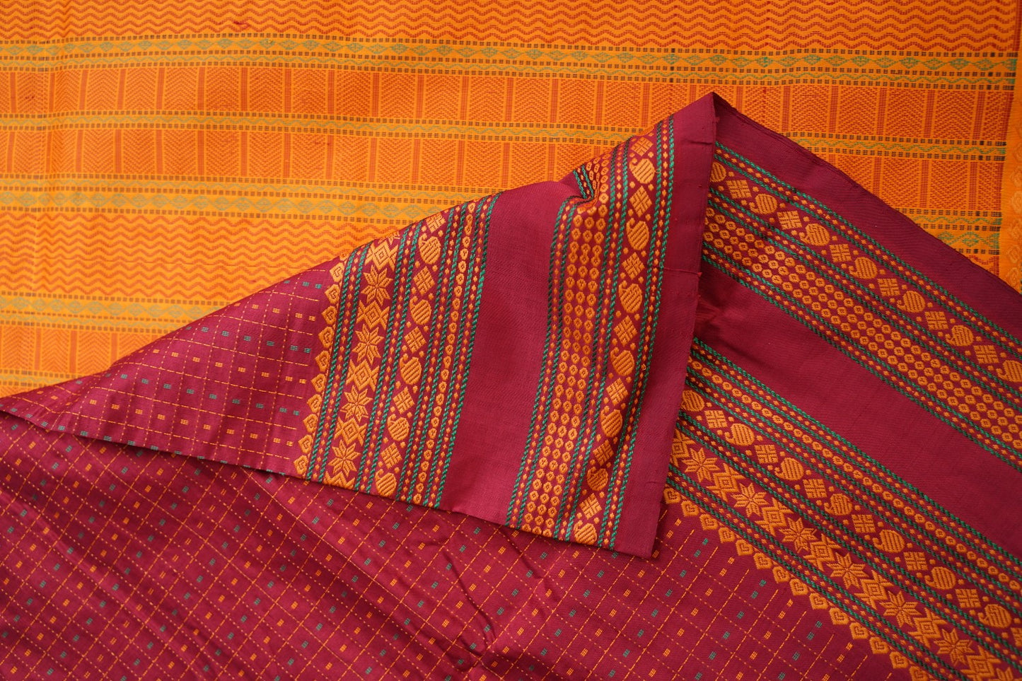 Kanchi Semi Silk Cotton Saree PC15477