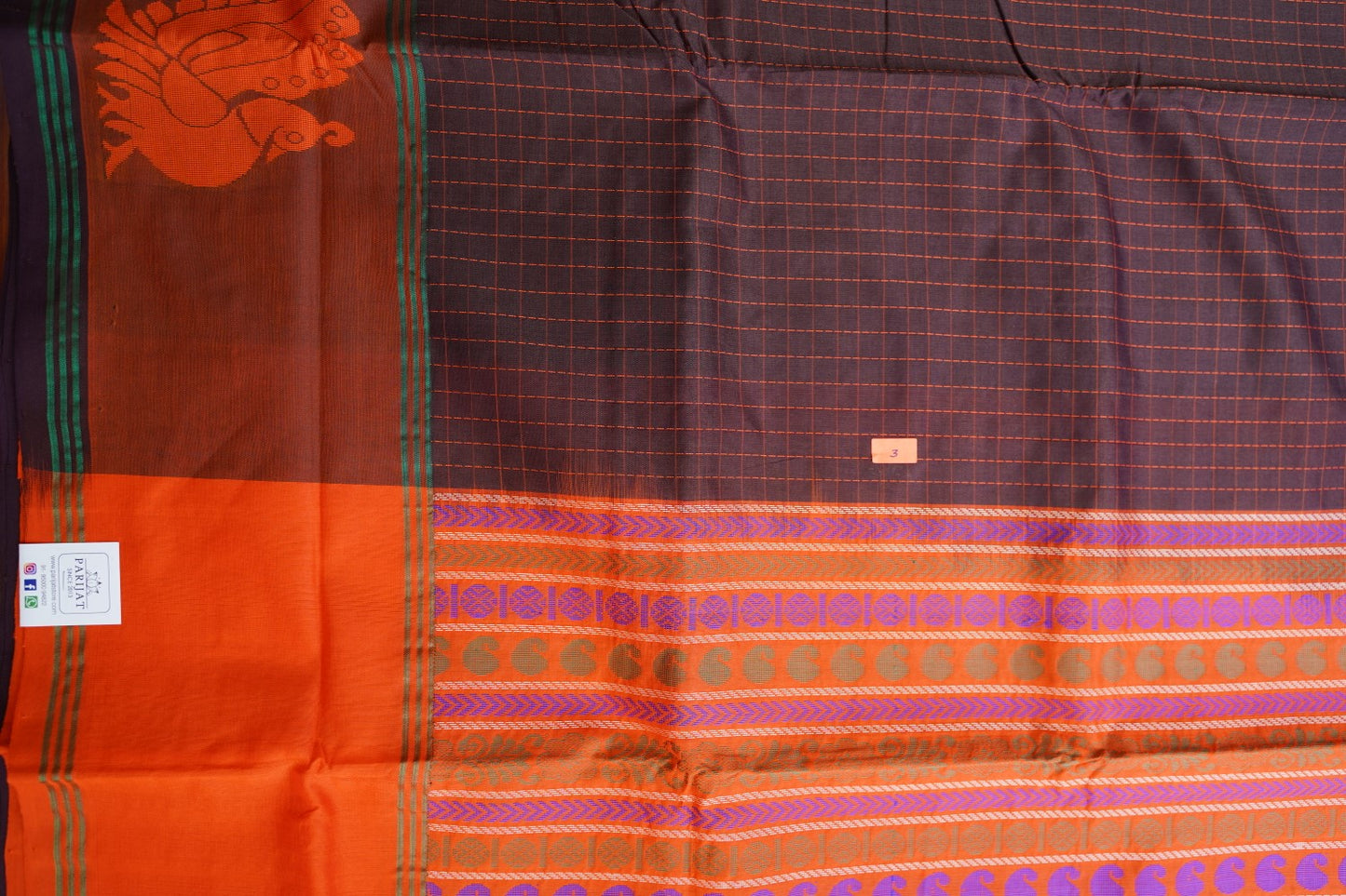 Kanchi Semi Silk Cotton Saree PC15474
