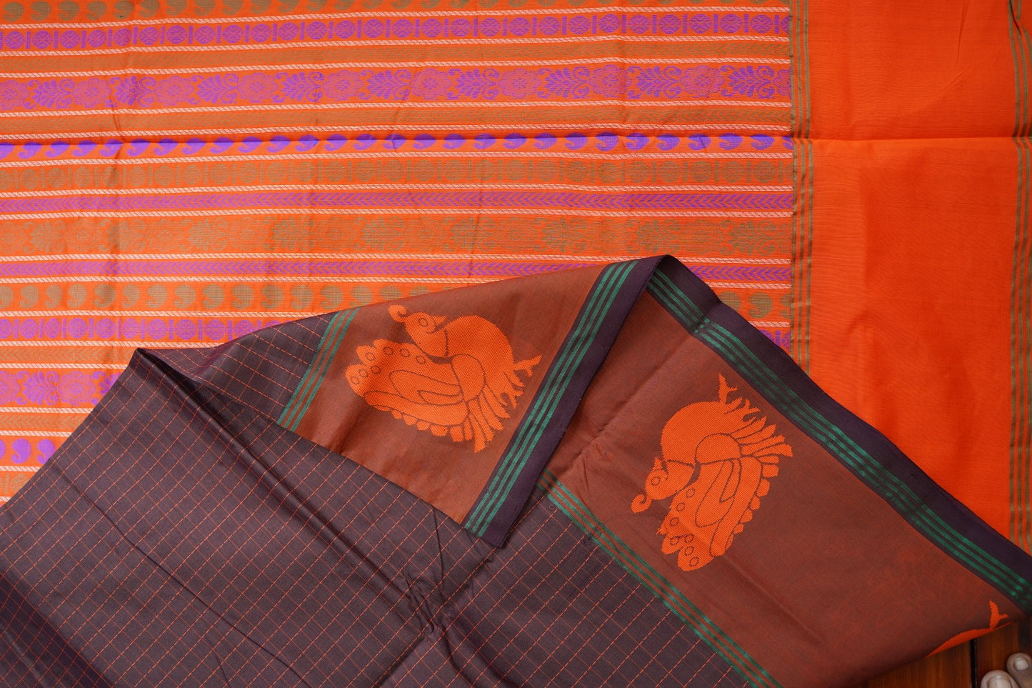 Kanchi Semi Silk Cotton Saree PC15474