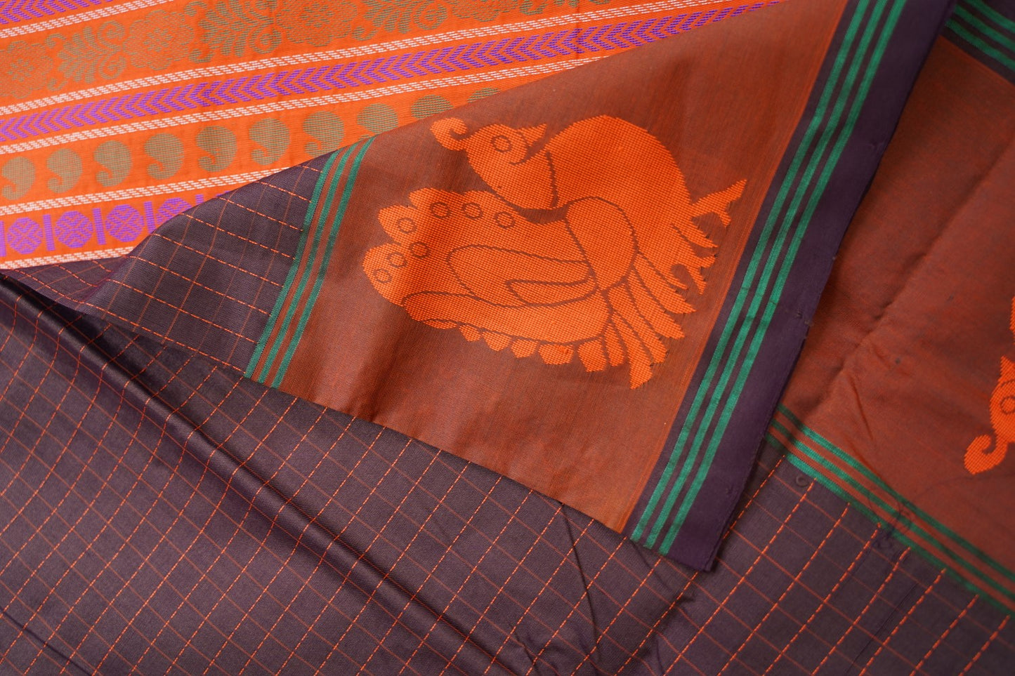 Kanchi Semi Silk Cotton Saree PC15474