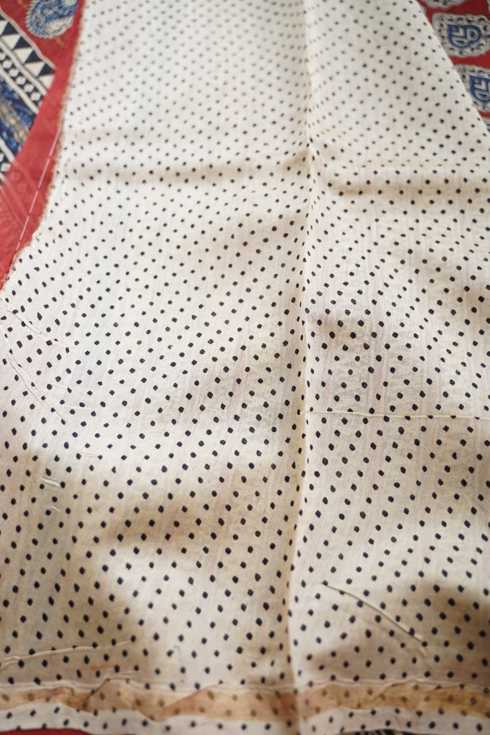 Block Printed Chanderi Saree PC15486