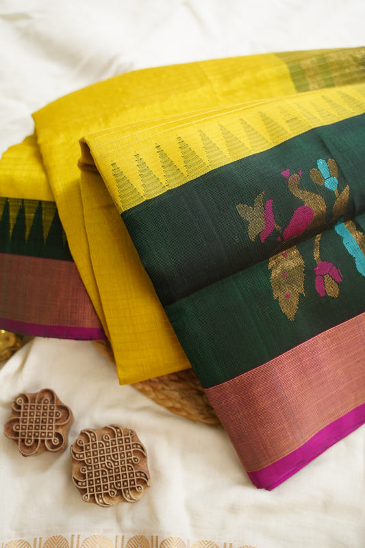 Kanchi Handloom Silk Cotton Saree PC15501