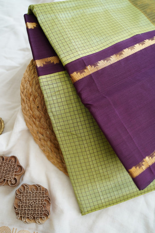 Kanchi Handloom Silk Cotton Saree PC15464