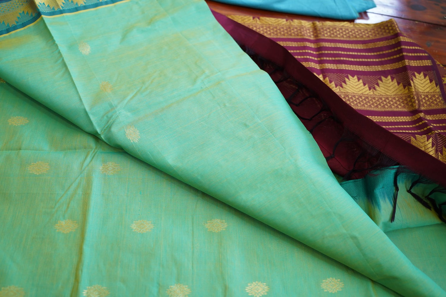 Kanchi Semi Silk Cotton Saree PC17563