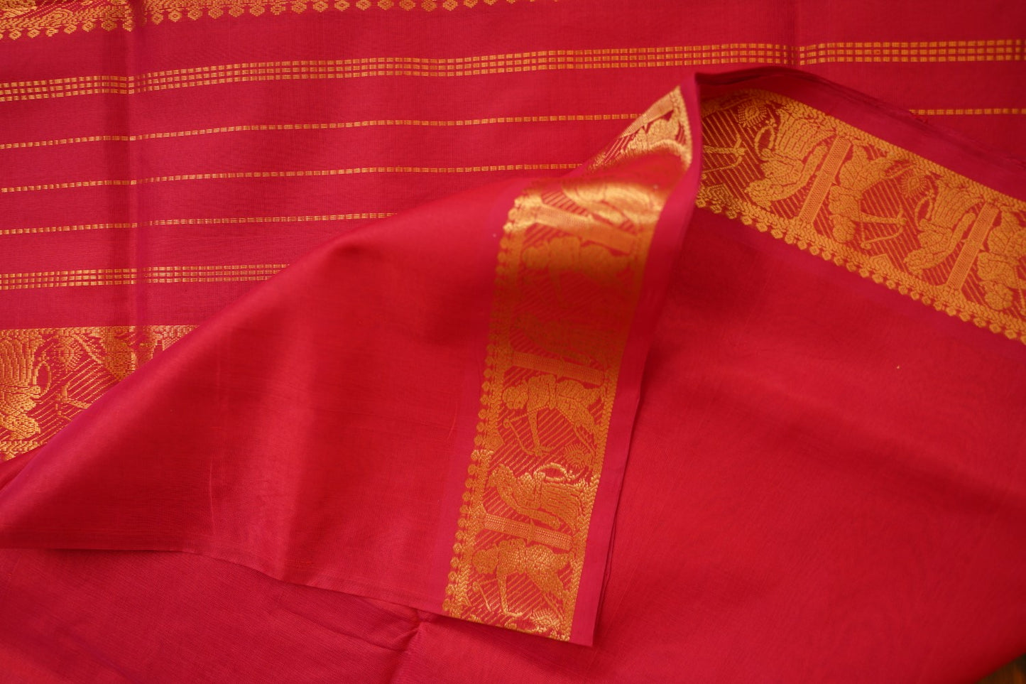Kanchi Handloom Silk Cotton Saree PC15466