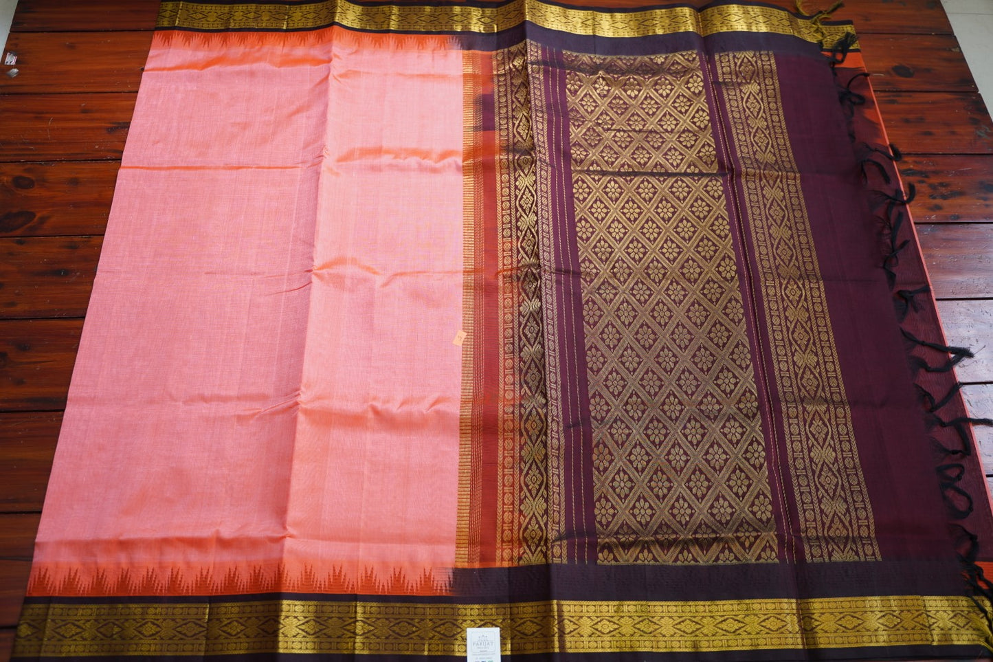Kanchi Handloom Silk Cotton Saree PC15522