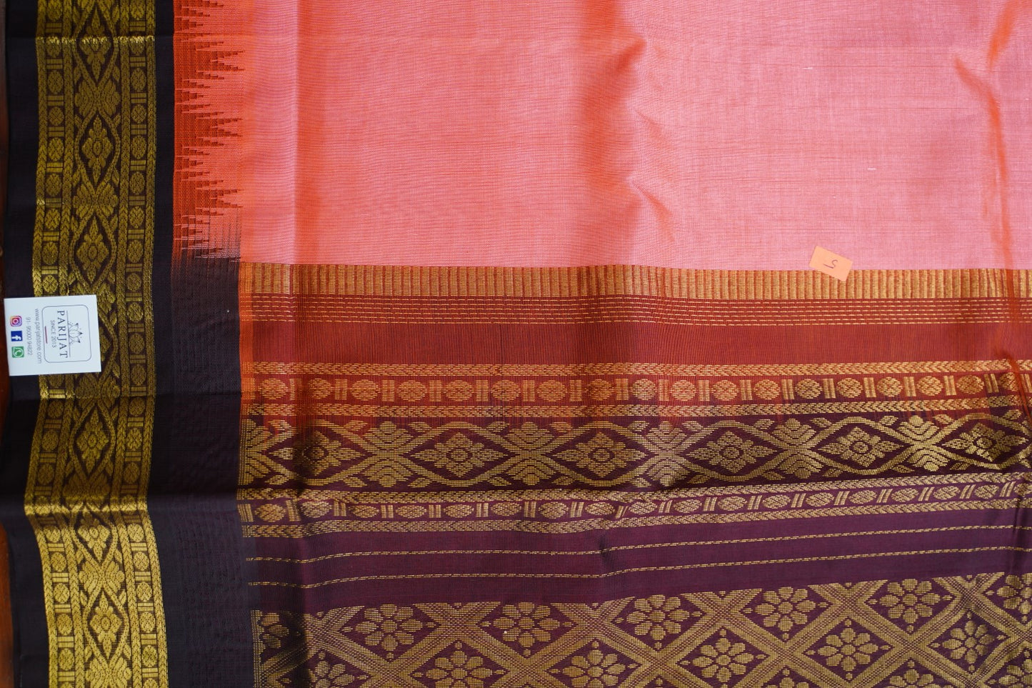 Kanchi Handloom Silk Cotton Saree PC15522