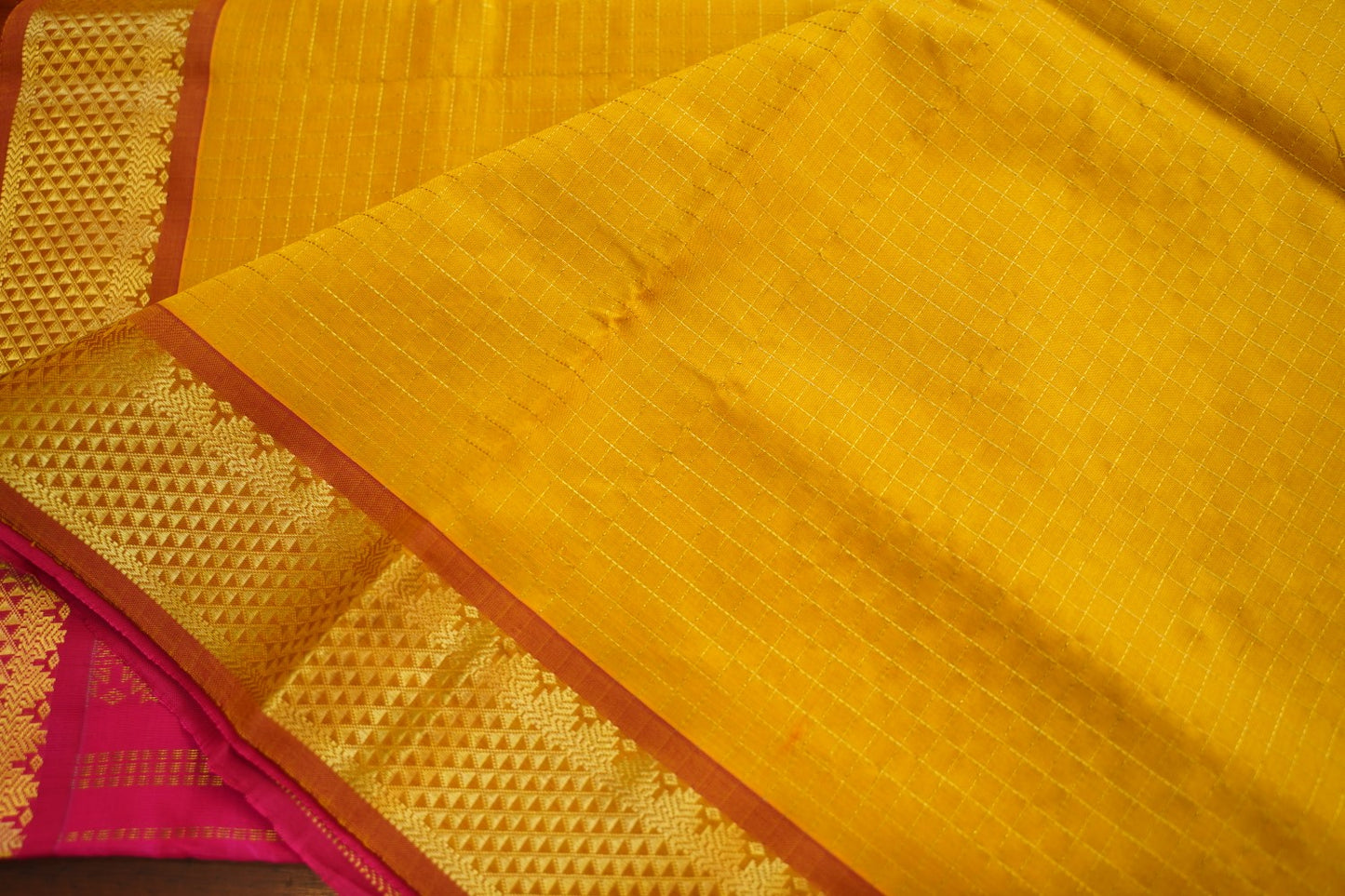 Kanchi Semi Silk Cotton Saree PC17588