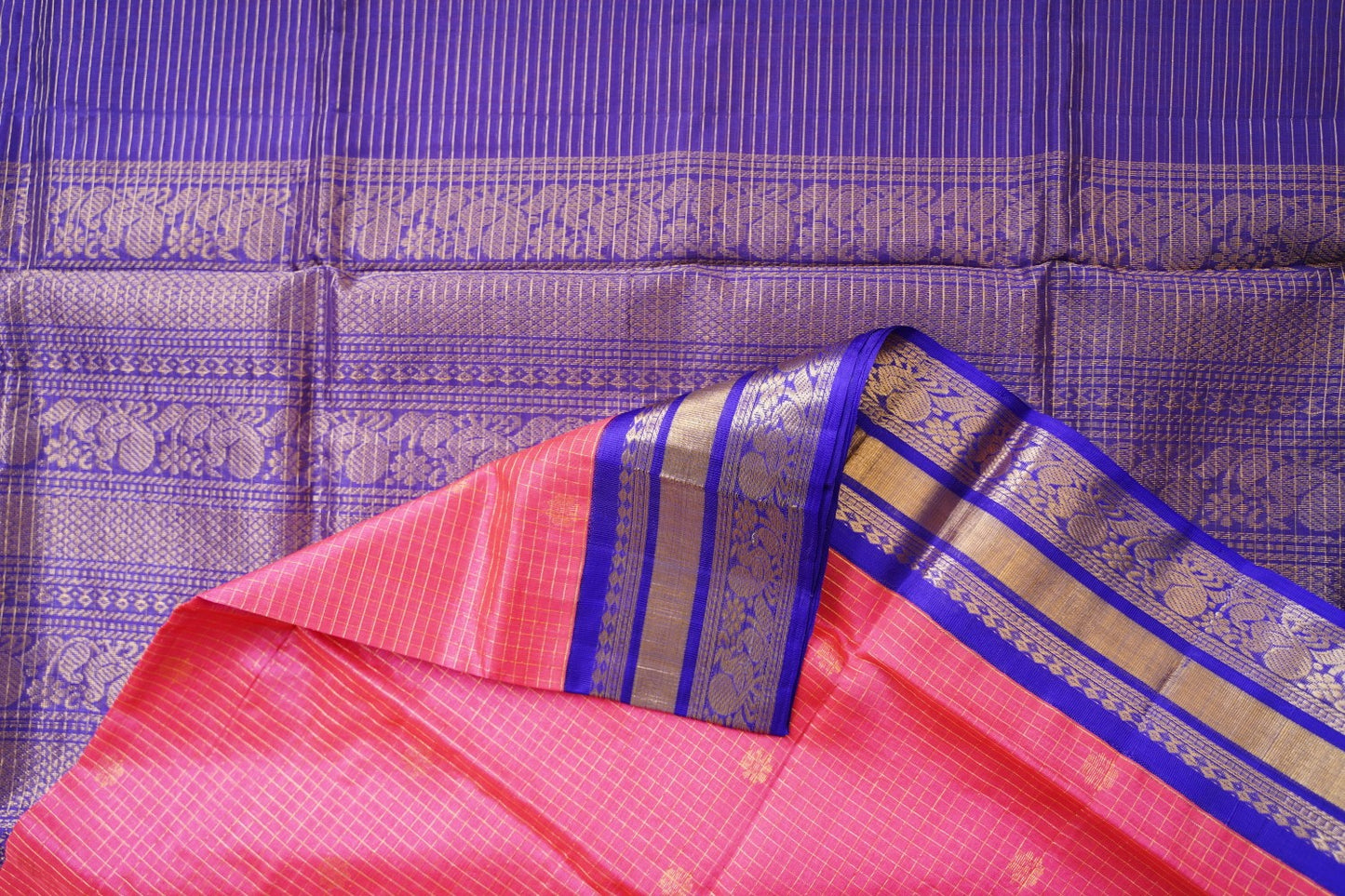 Kanchi Handloom Silk Cotton Saree PC15523