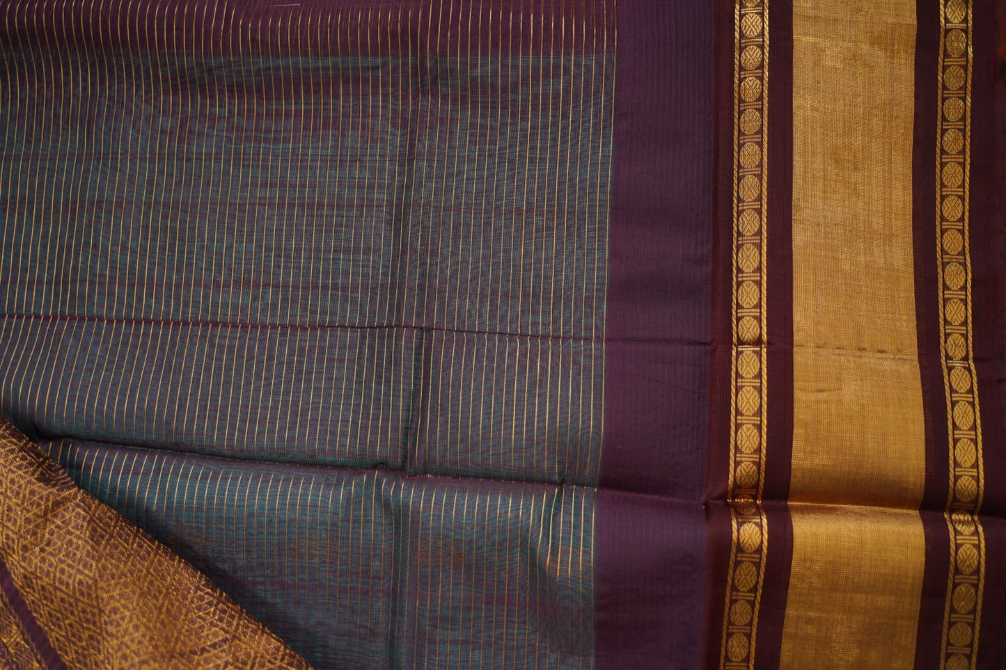 Kanchi Handloom Silk Cotton Saree PC15521