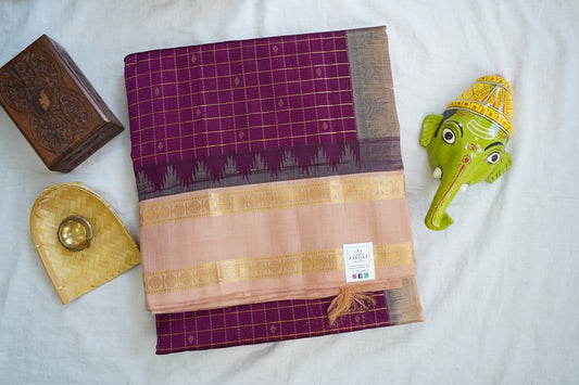 Kanchi Handloom Silk Cotton Saree PC16770