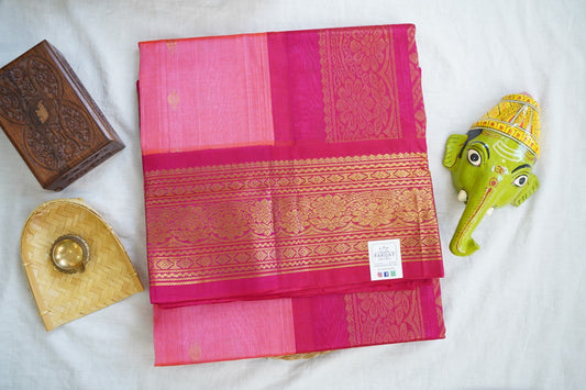 Kanchi Handloom Silk Cotton Saree PC16765