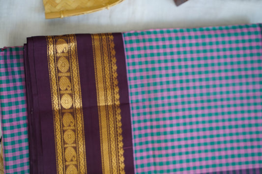 Kanchi Handloom Silk Cotton Saree PC16752