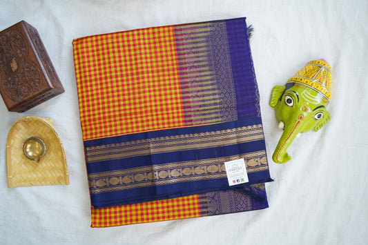 Kanchi Handloom Silk Cotton Saree PC16754