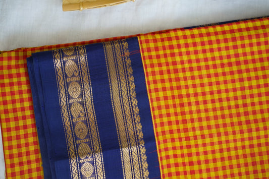 Kanchi Handloom Silk Cotton Saree PC16754