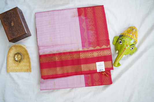 Kanchi Handloom Silk Cotton Saree PC16761