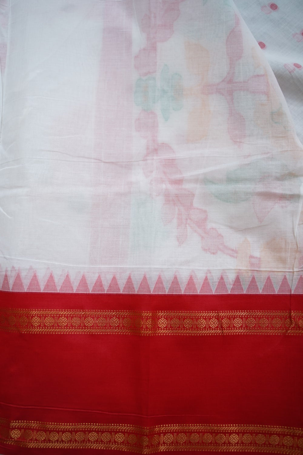 Kanchi handloom Cotton Saree PC13401