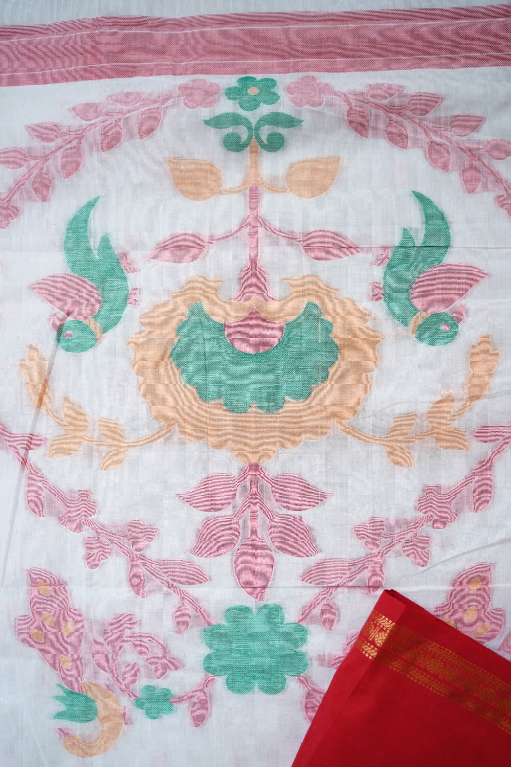 Kanchi handloom Cotton Saree PC13401