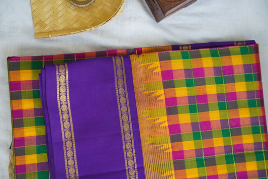 Kanchi Handloom Silk Cotton Saree PC16747