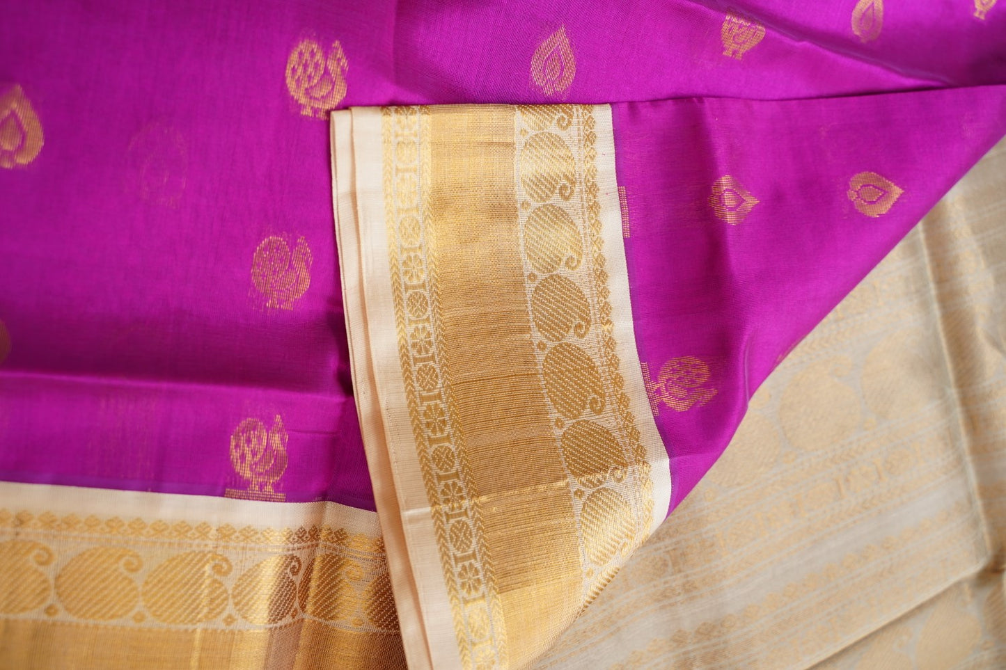 Kanchi Handloom Silk Cotton Saree PC15508