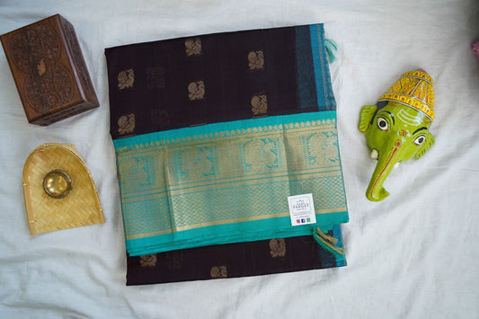 Kanchi Handloom Silk Cotton Saree PC16760