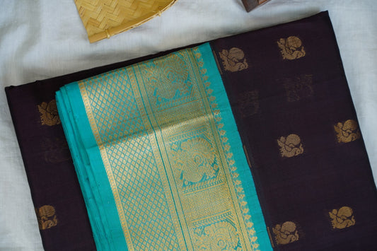 Kanchi Handloom Silk Cotton Saree PC16760