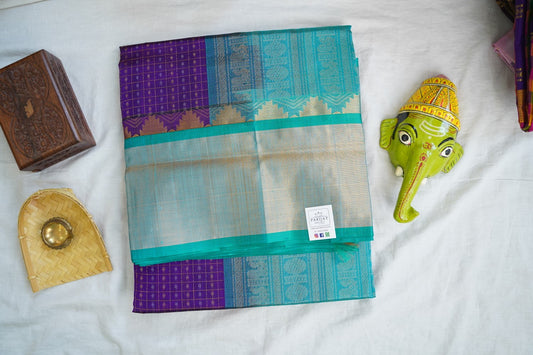 Kanchi Handloom Silk Cotton Saree PC16769