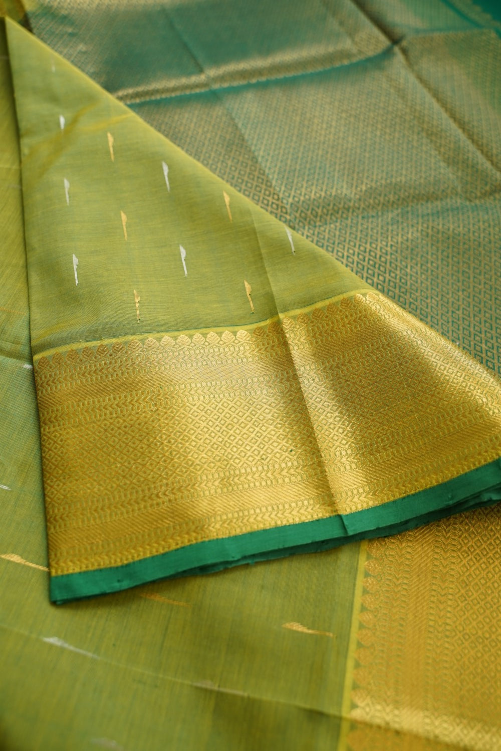 Kanchi Handloom Silk Cotton Saree PC15506