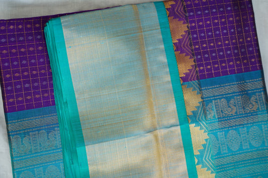Kanchi Handloom Silk Cotton Saree PC16769