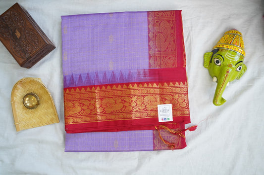 Kanchi Handloom Silk Cotton Saree PC16768