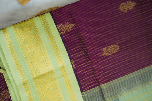 Kanchi Handloom Silk Cotton Saree PC16766