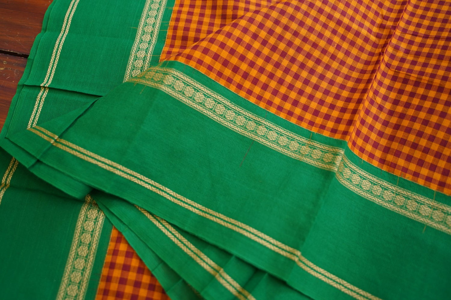 Chettinad handloom Cotton Saree PC17600