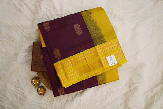 Kanchi Handloom Silk Cotton Saree PC15605