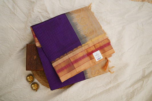 Kanchi Handloom Silk Cotton Saree PC15593
