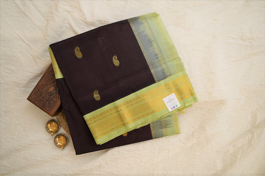 Kanchi Handloom Silk Cotton Saree PC15589