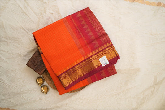 Kanchi Handloom Silk Cotton Saree PC15591