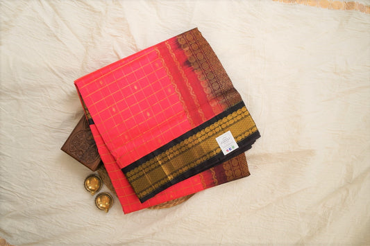 Kanchi Handloom Silk Cotton Saree PC15594