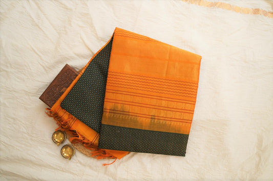 Kanchi Handloom Silk Cotton Saree PC15560
