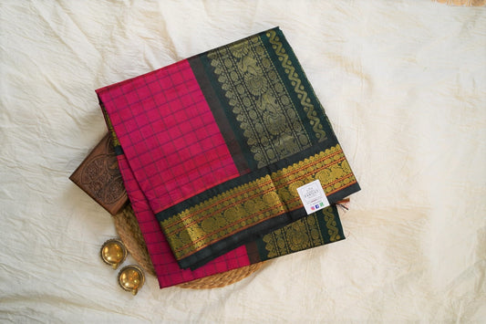 Kanchi Handloom Silk Cotton Saree PC15545