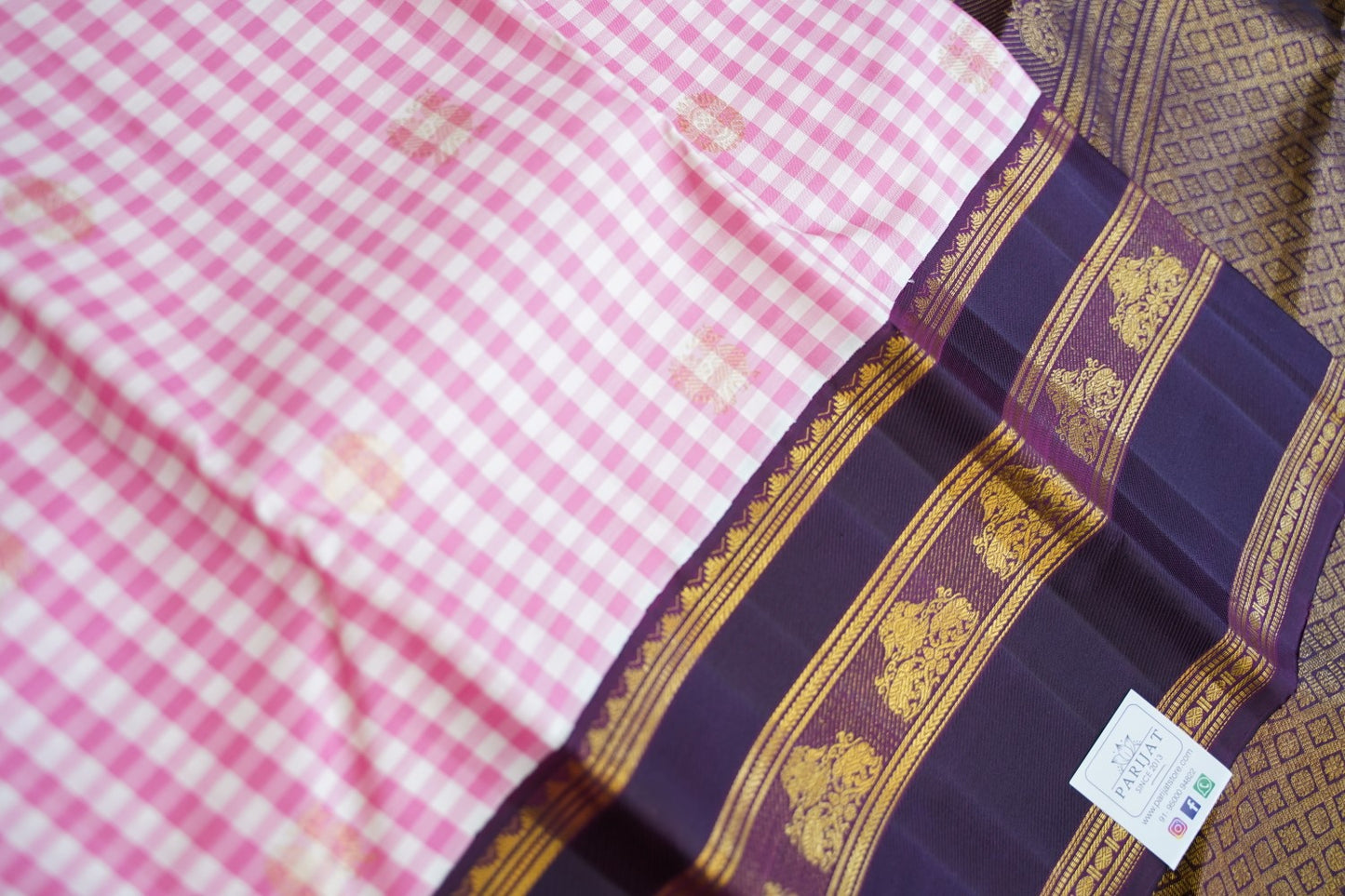 Pure Kanchi Silk Saree PC17614
